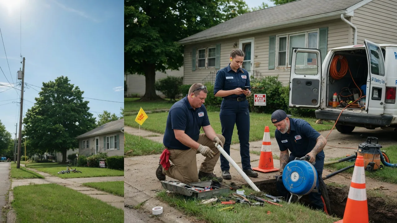 Sewer Line Repair in Andalusia, IL near me